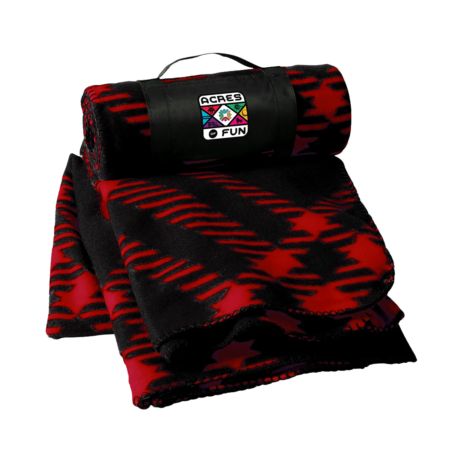 Rolled Up Fleece Blanket 12