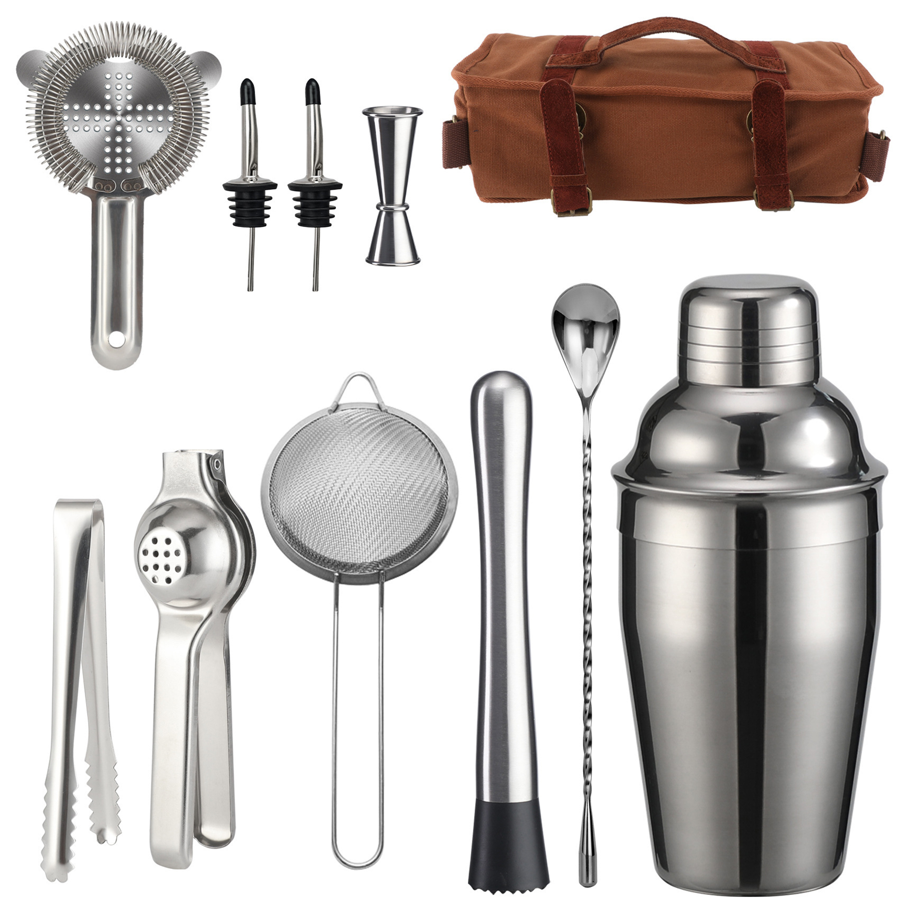 Bartender Portable Travel Kit Bag 19