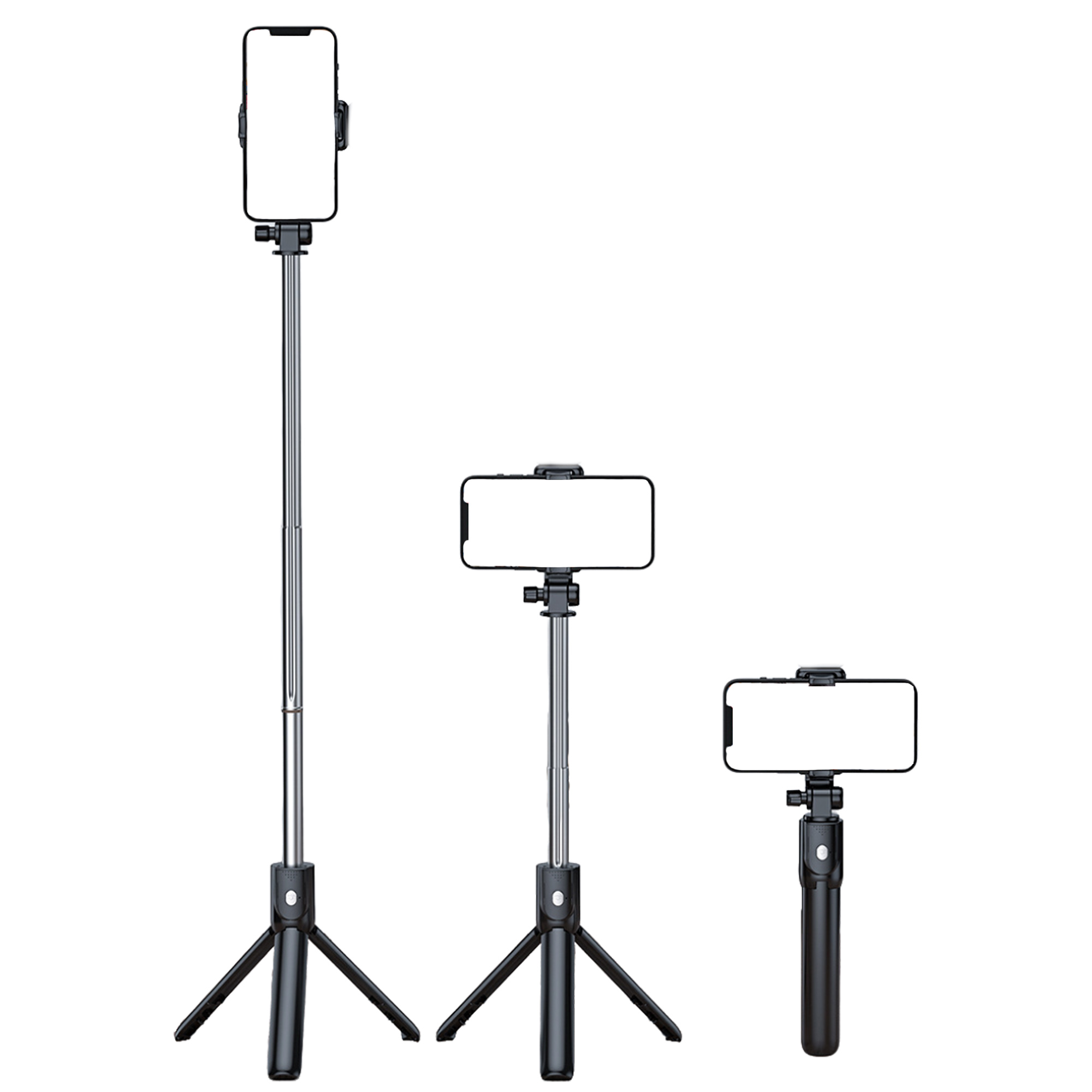 Smartphone Tripod Stand with Remote-Controlled Selfie Stick 9