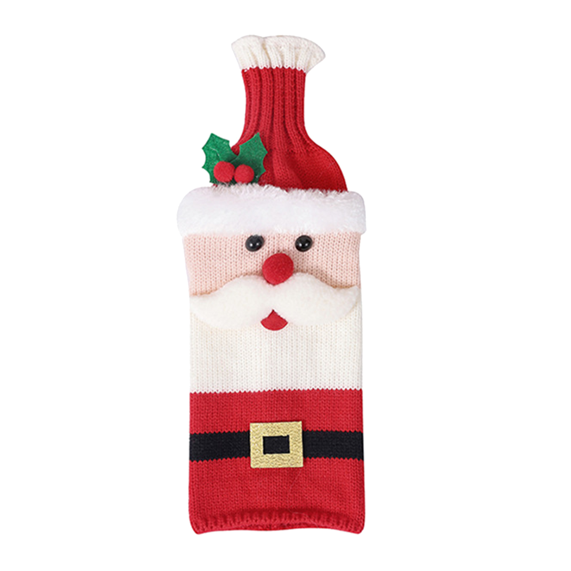 Christmas Knit Bottle Sleeve, custom koozie with logo imprint 12