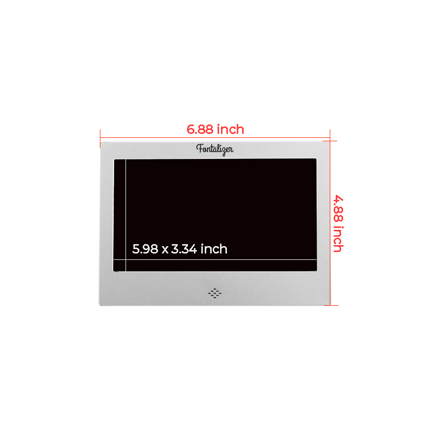 7" LCD Digital Photo Frame W/Glossy Finish 21
