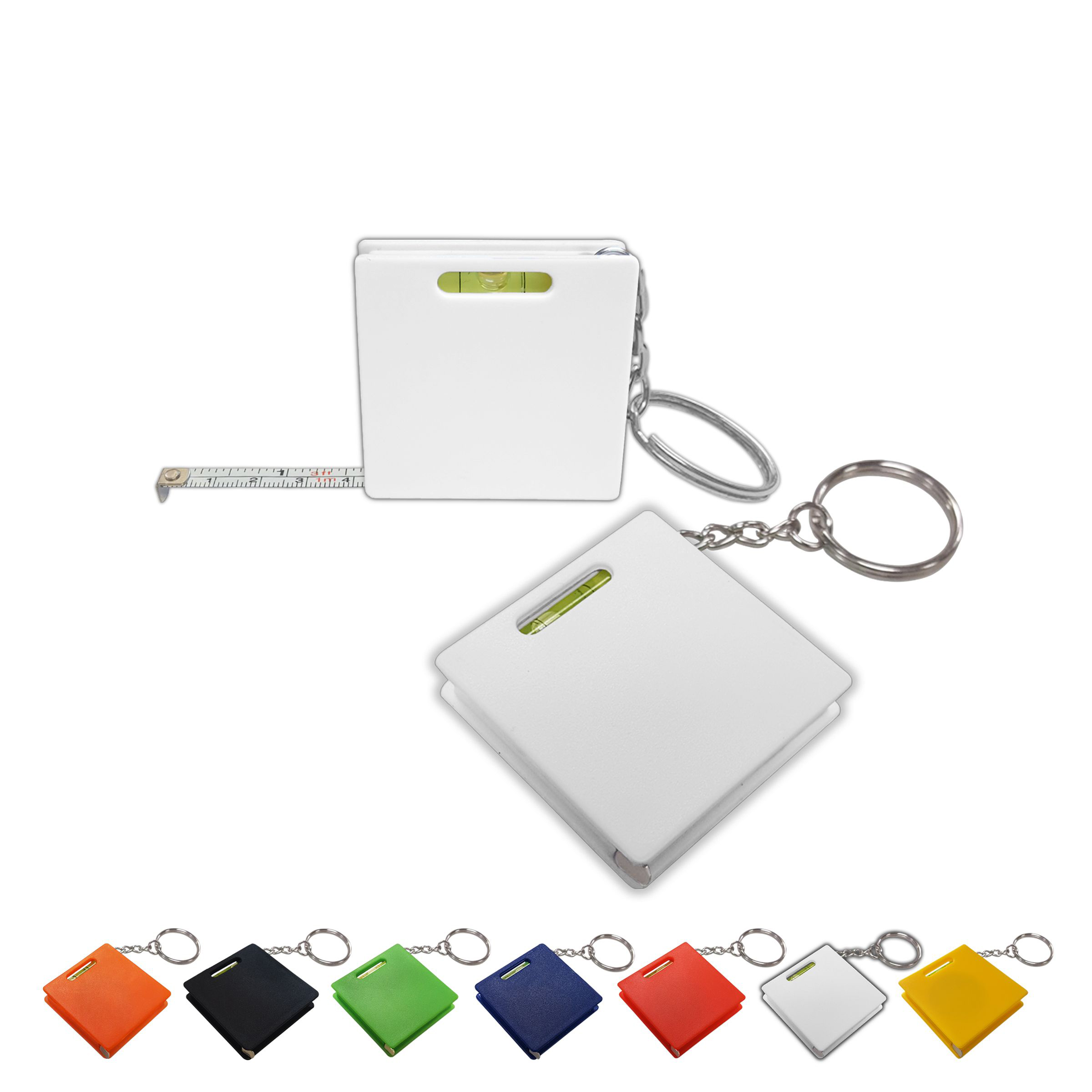 Measuring Tape Keychain With Level - Measures 1 Meter or 39 inches 18