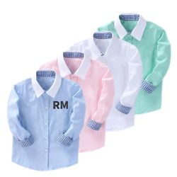 Boys' Oxford Long Sleeve Dress Shirt