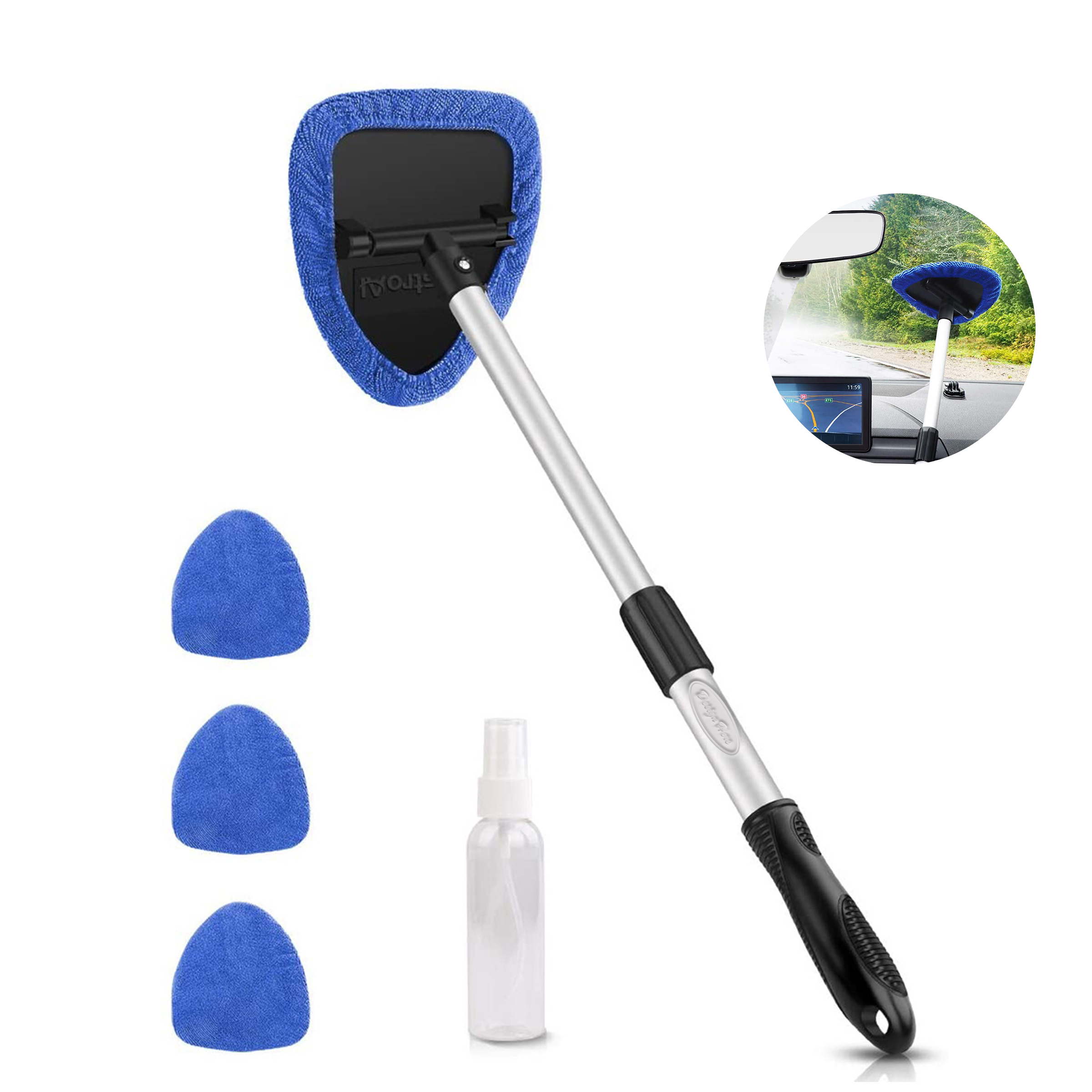 Extendable Microfiber Cleaning Tool for Cars 5