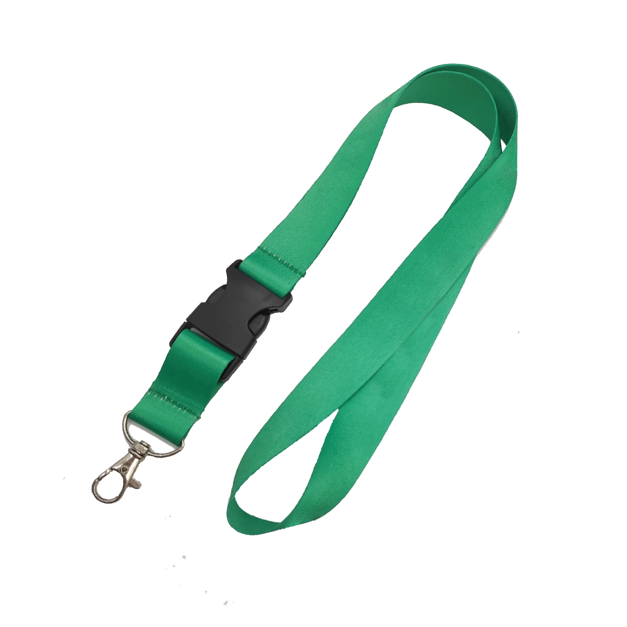 3/4" Custom Polyester Lanyard With Metal Buckle