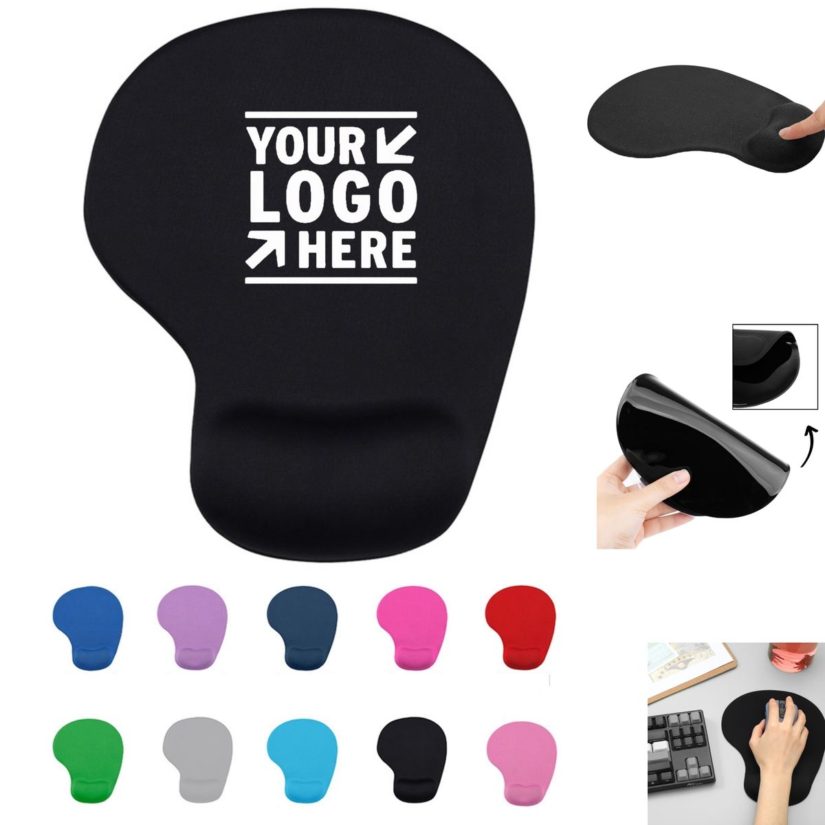 Ergonomic Wrist Rest Mouse Pad