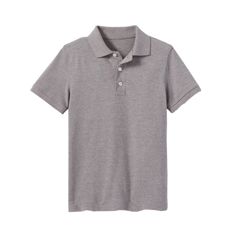Uniform Polos - 2XL Heather Gray Short Sleeve 3