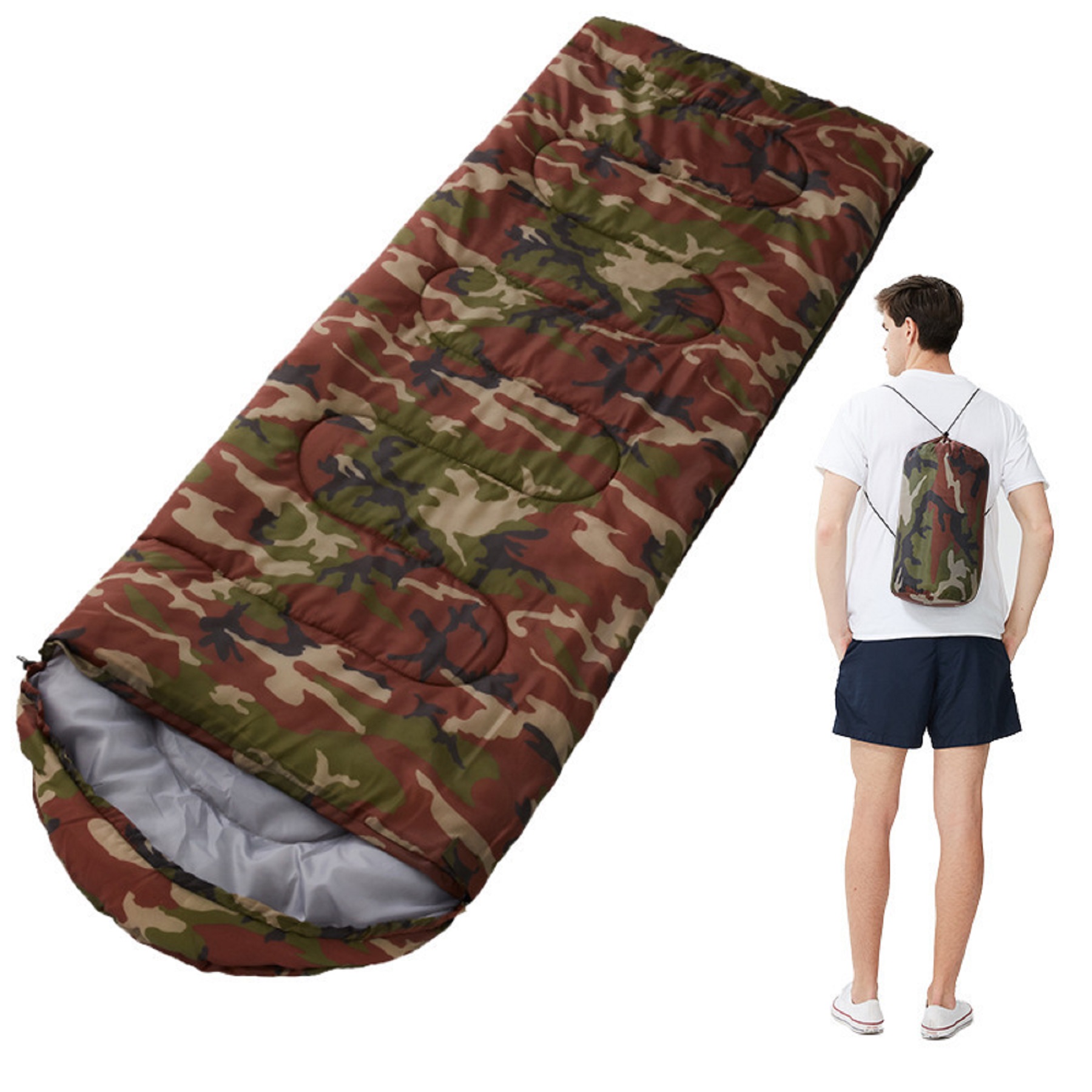 Backpacking Camping Sleeping Bag 18
