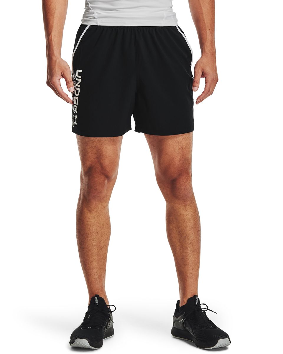 Men's UA Qualifier 5 Wordmark Shorts 7