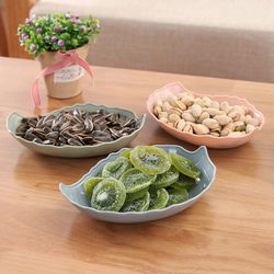Leaf Shaped Fruit Dish