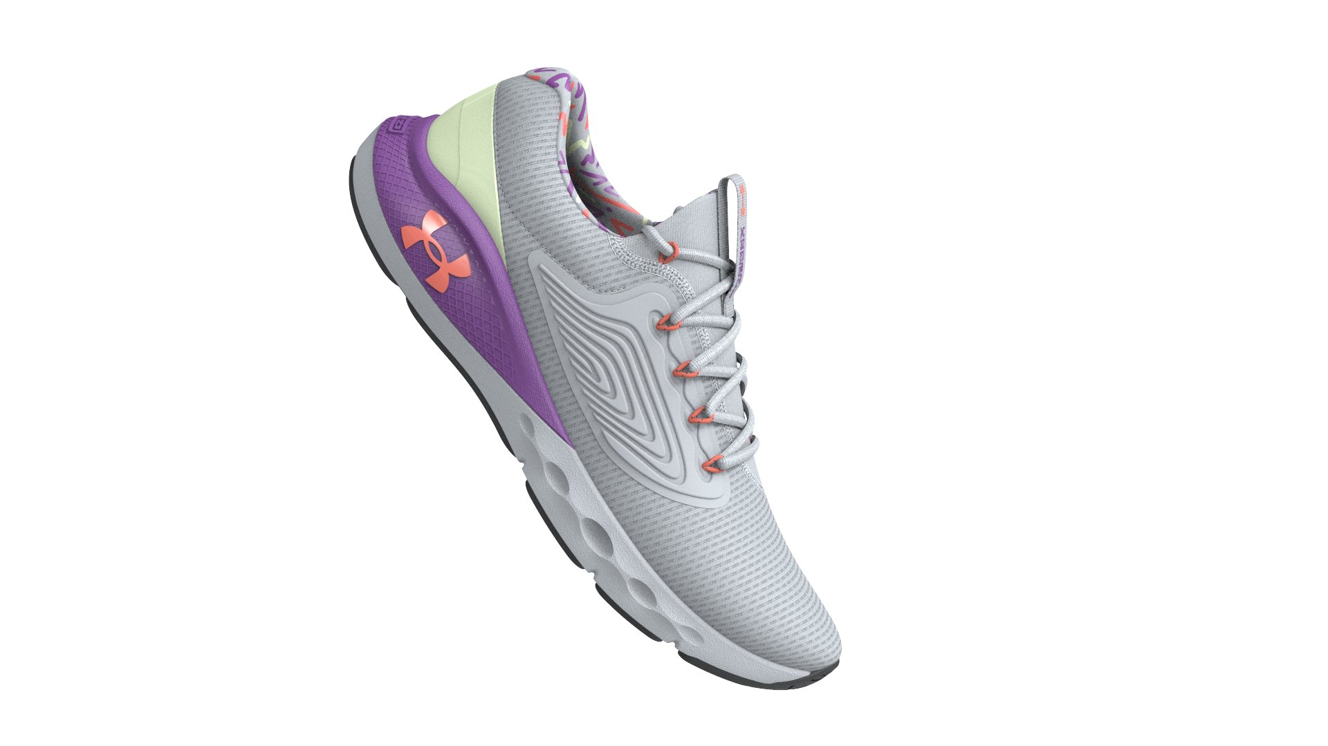Women's UA Charged Vantage 2 Pop Running Shoes 3