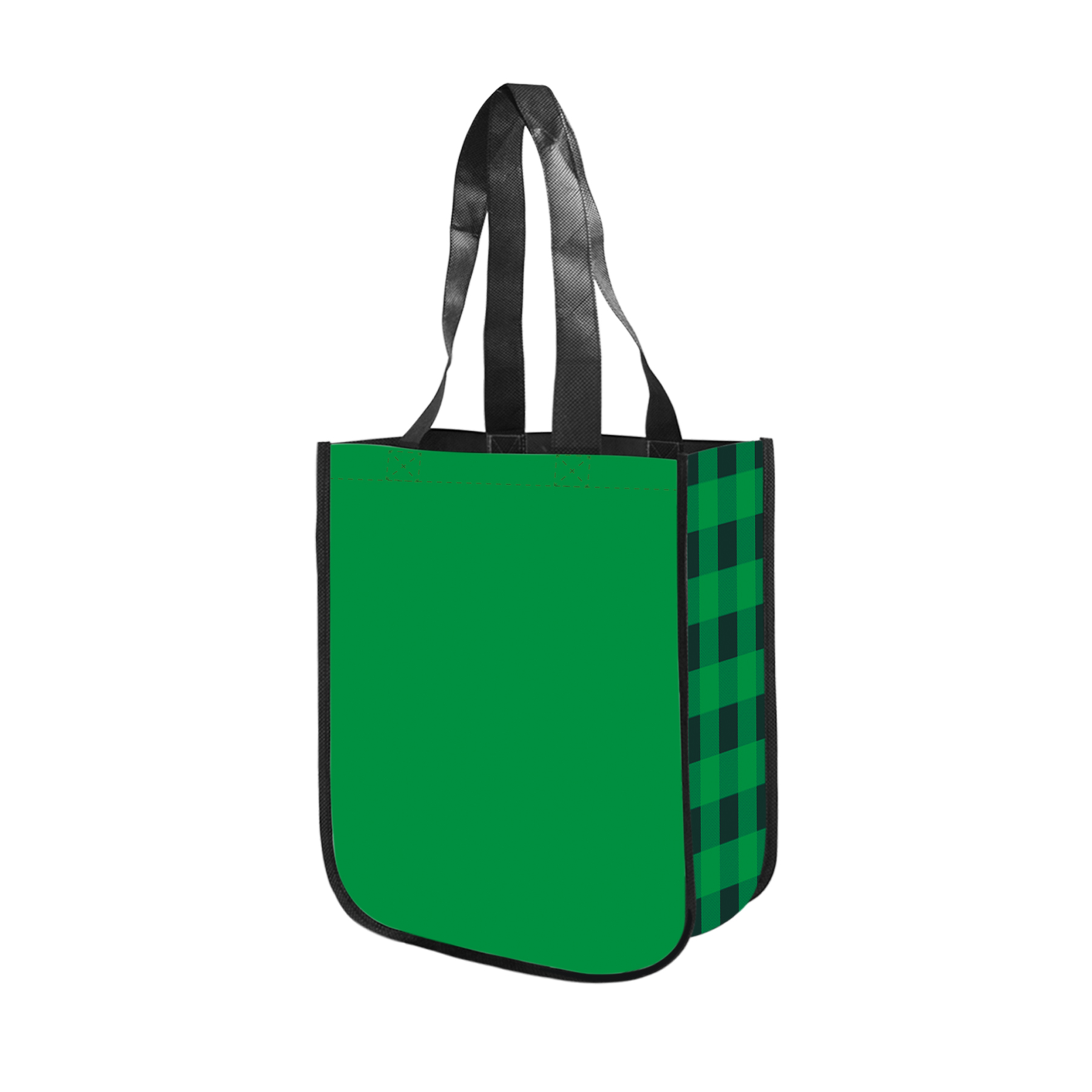 LOW MOQ US STOCK Lulu Lemon Style 130GSM Laminated Tote Bag-CLOSE OUT 10