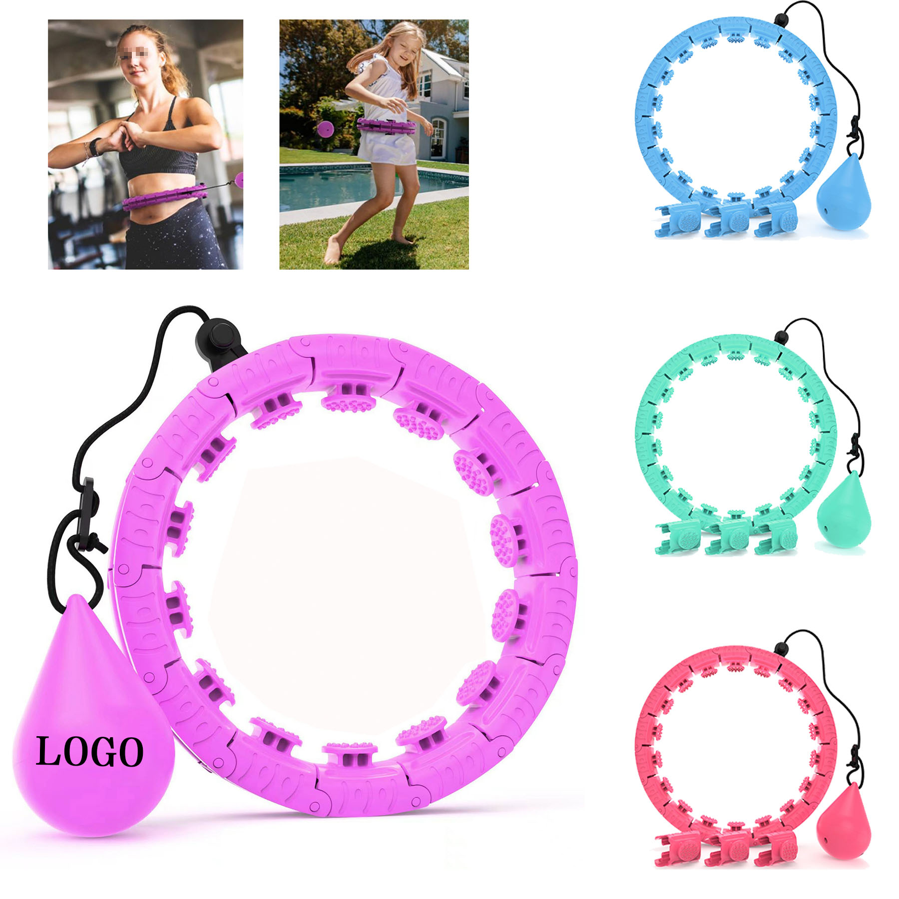 26 Links Weighted Hula Circle 14