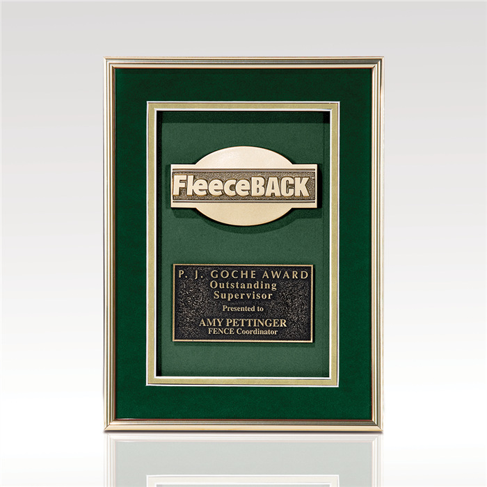 Fairfield Plaque Award