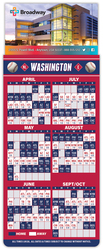 Magna-Card Business Card Magnet - Baseball Schedules (3.5 x 9)