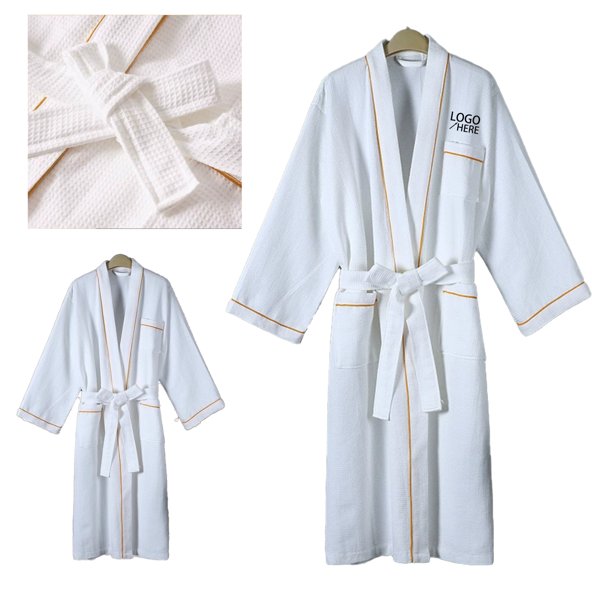 Premium Cotton Hotel Bathrobe