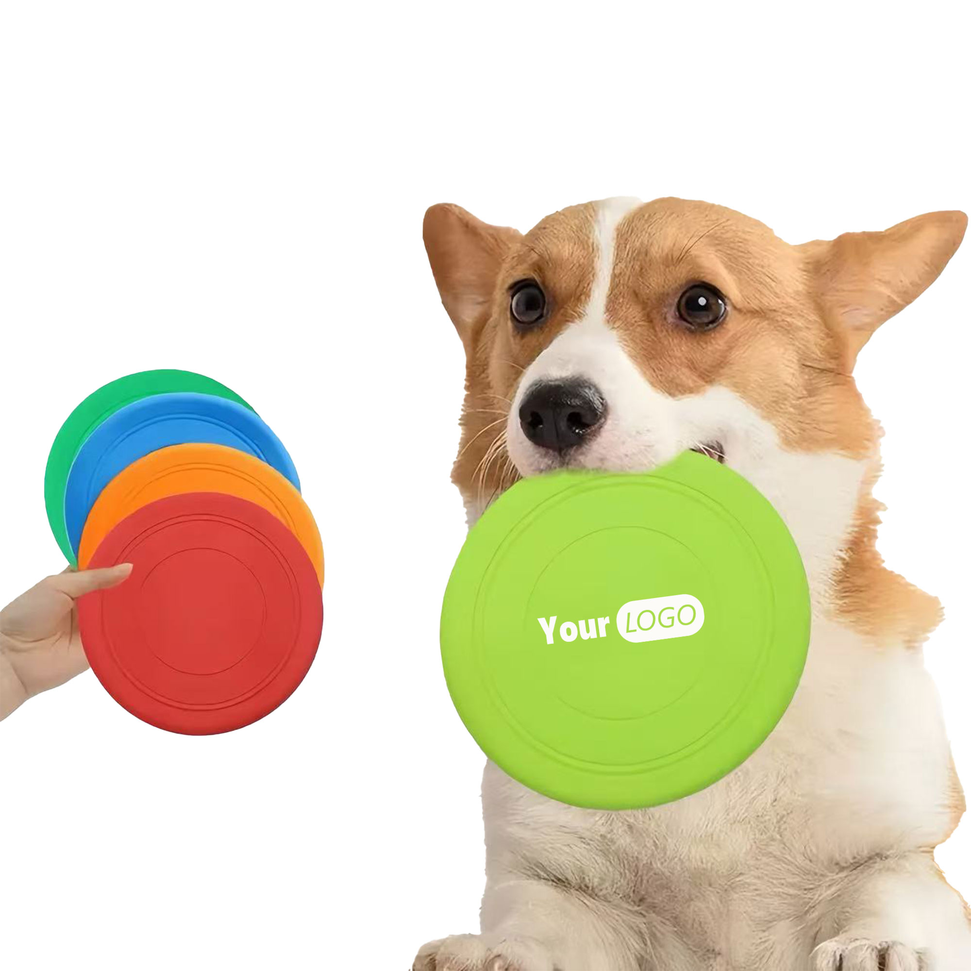 Silicone Dog Training Flying Disc 4