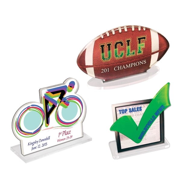 Custom Desk Plaques with slotted base 14