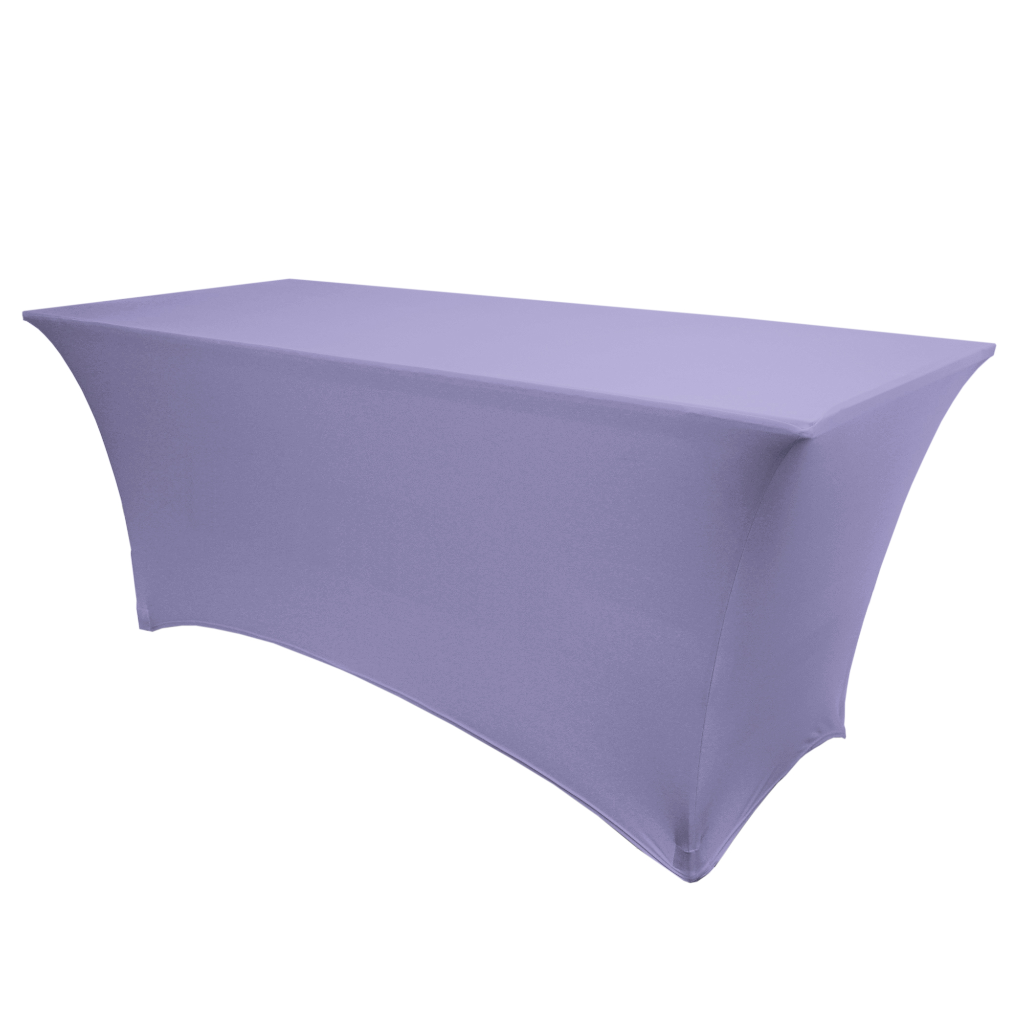 Non-Printed 6' Spandex Stretch Table Cover