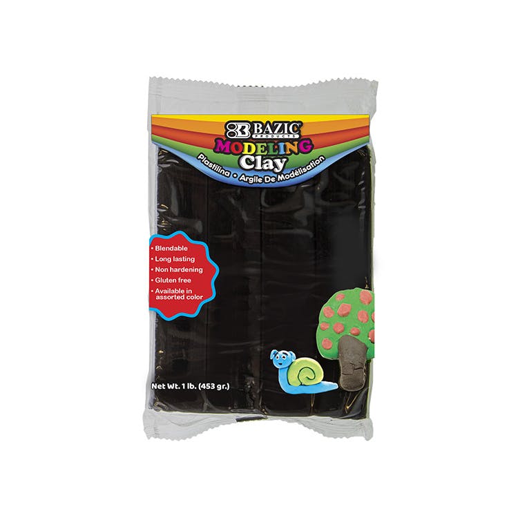 Modeling Clay - 16 oz Black 3