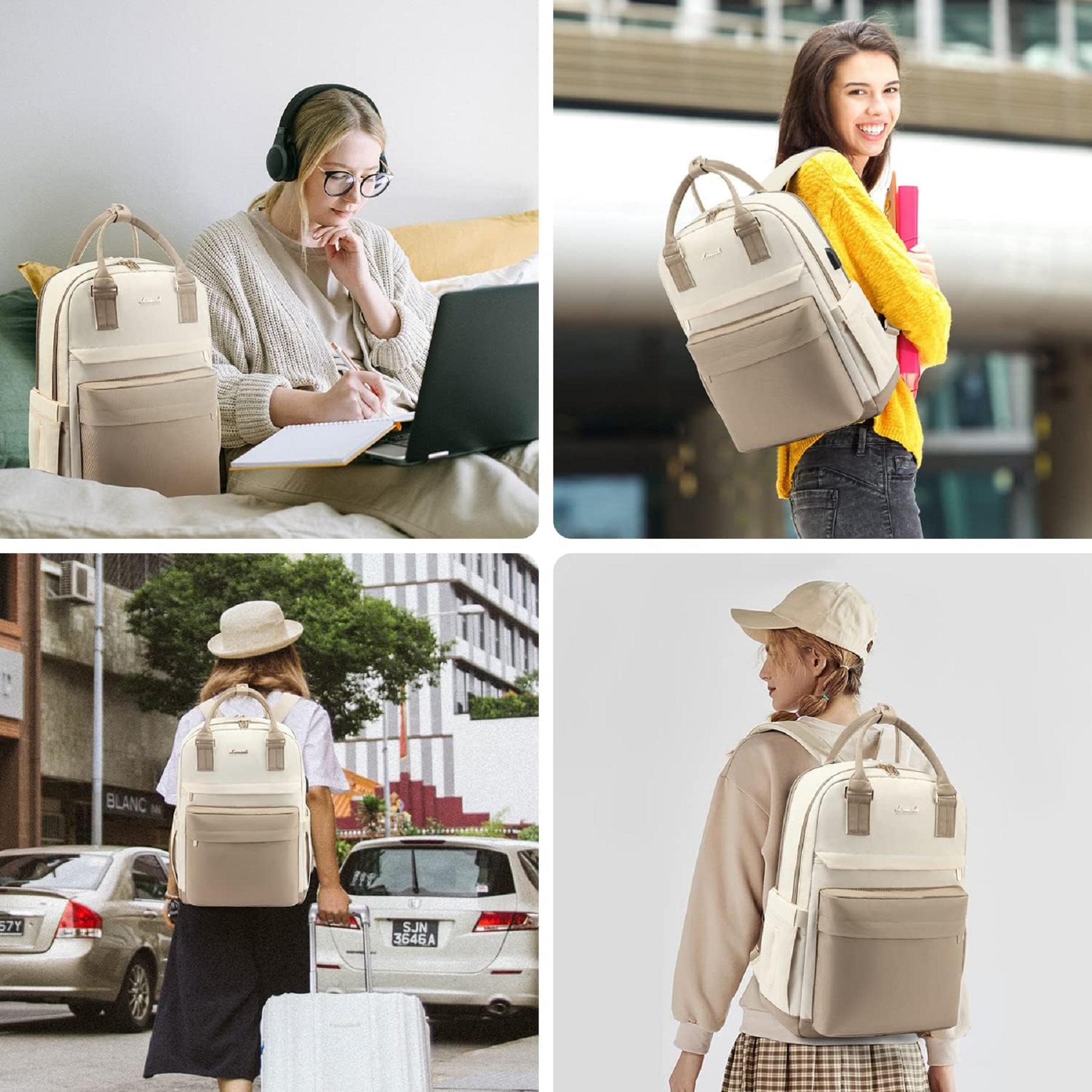 15.6 Inch Laptop Bag with USB Port 5