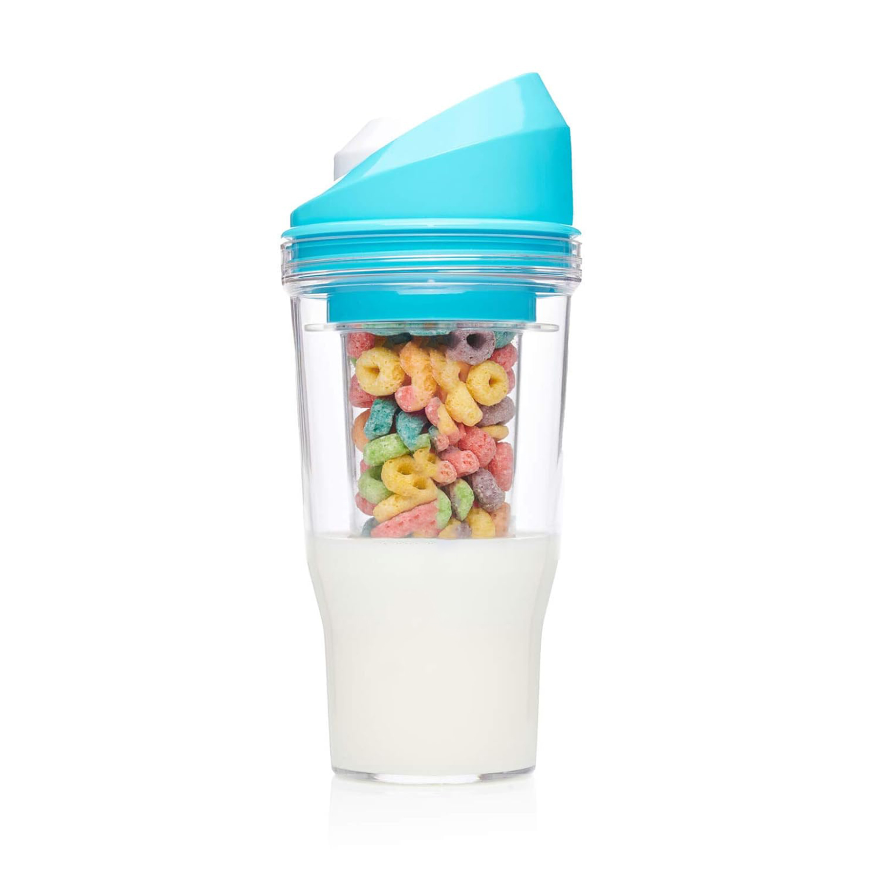 Portable Plastic Cereal Cup 18