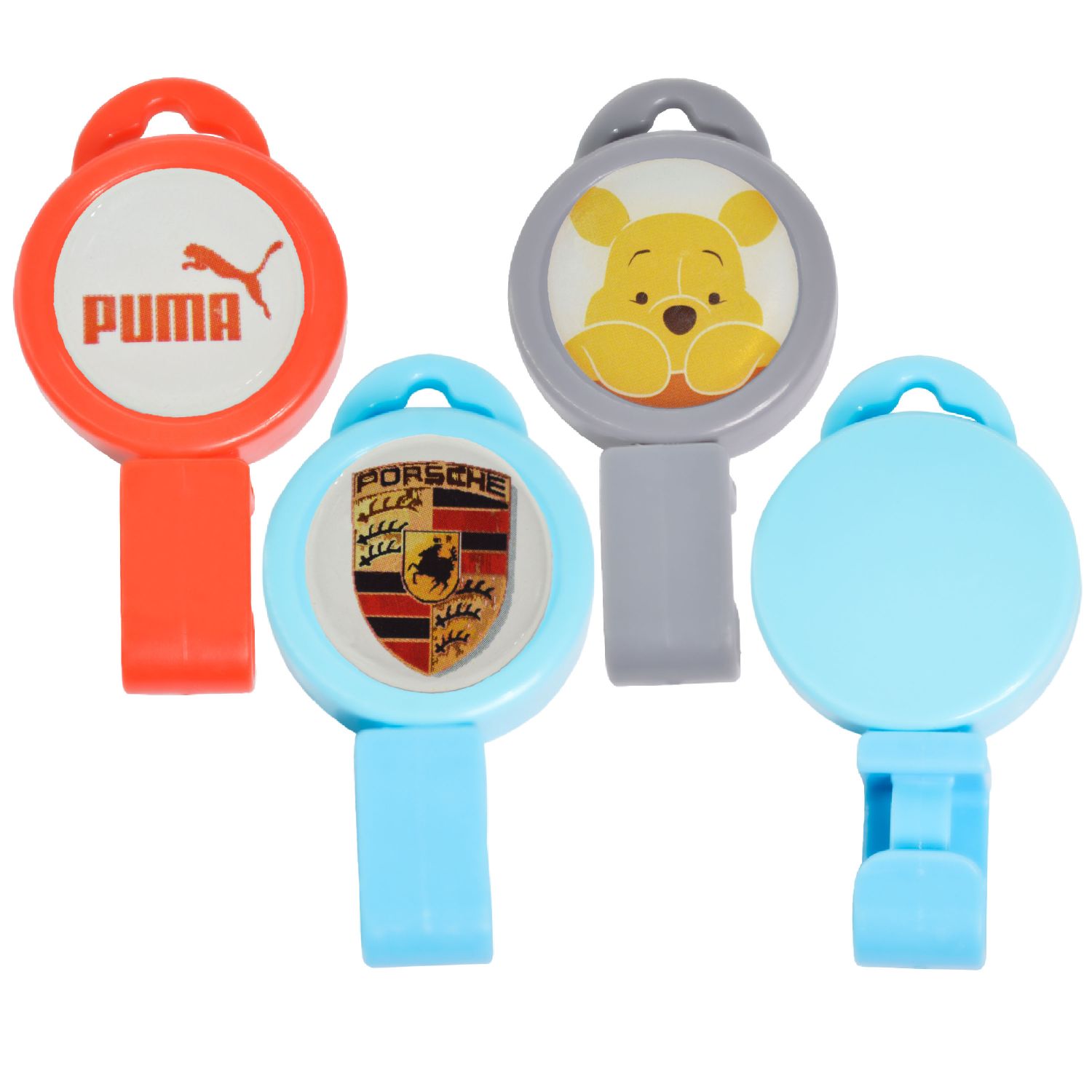 Front side Concave Lanyard Badge Reel For Kids