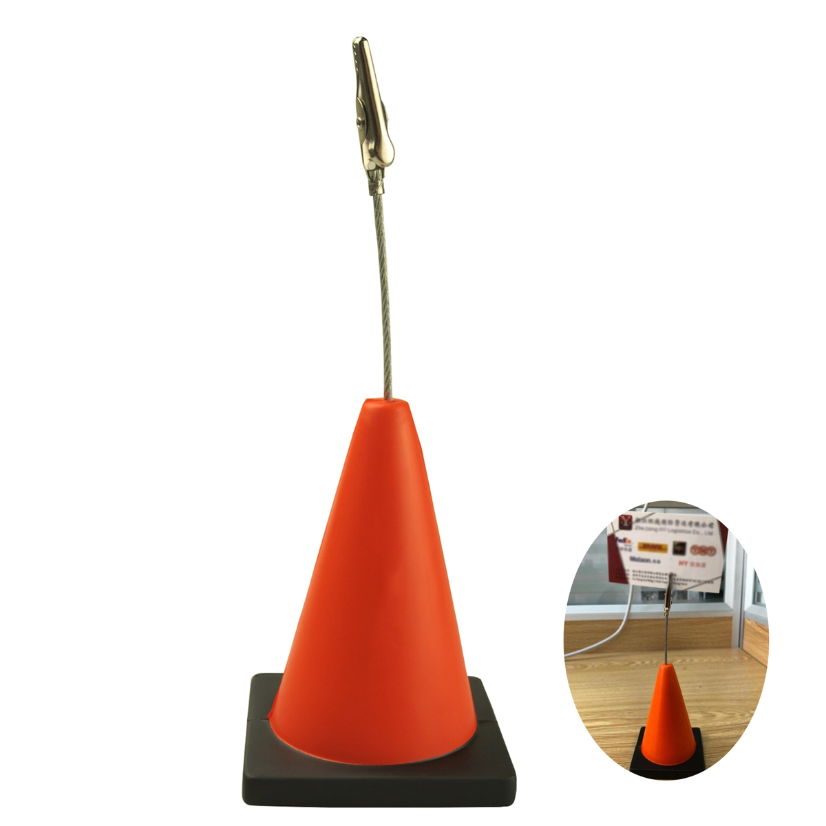 Construction Cone Memo Holder Stress Reliever