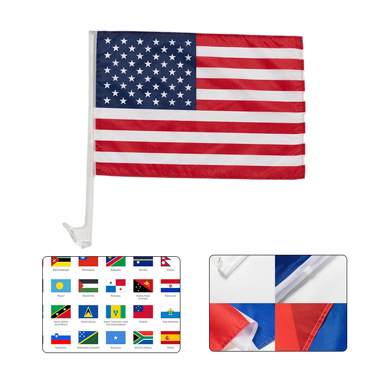 Pole Cassette Car Flag 5