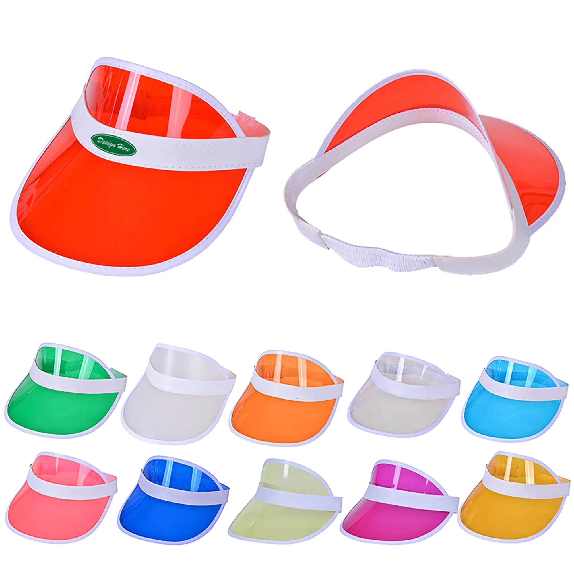 PVC Transparent Sun Visor 6