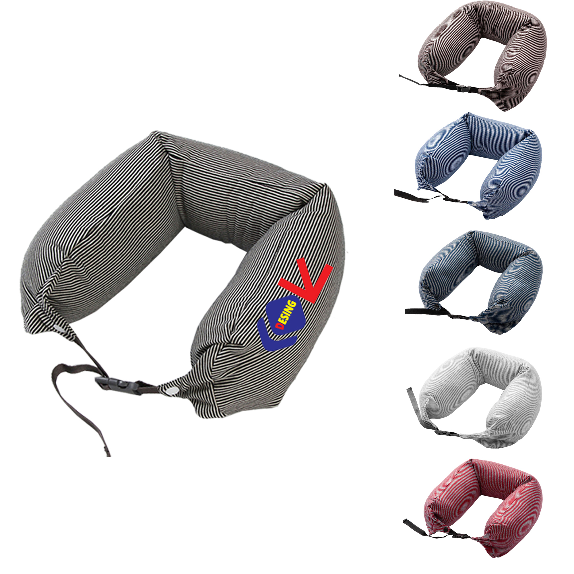 Adjustable Cotton Travel Pillow 2