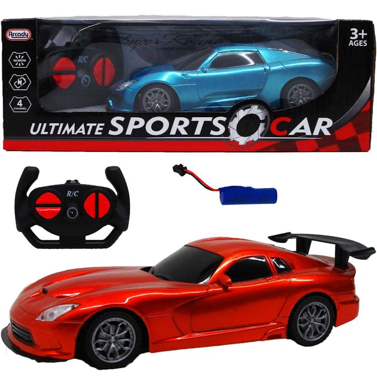 Remote Control Ultimate Sports Cars - Assorted 8" 2