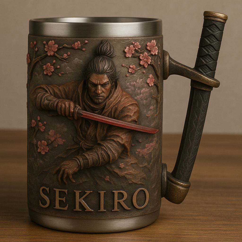 EpicMug Customizable Resin Molded Exterior Mug - Stainless Steel 550ML 26