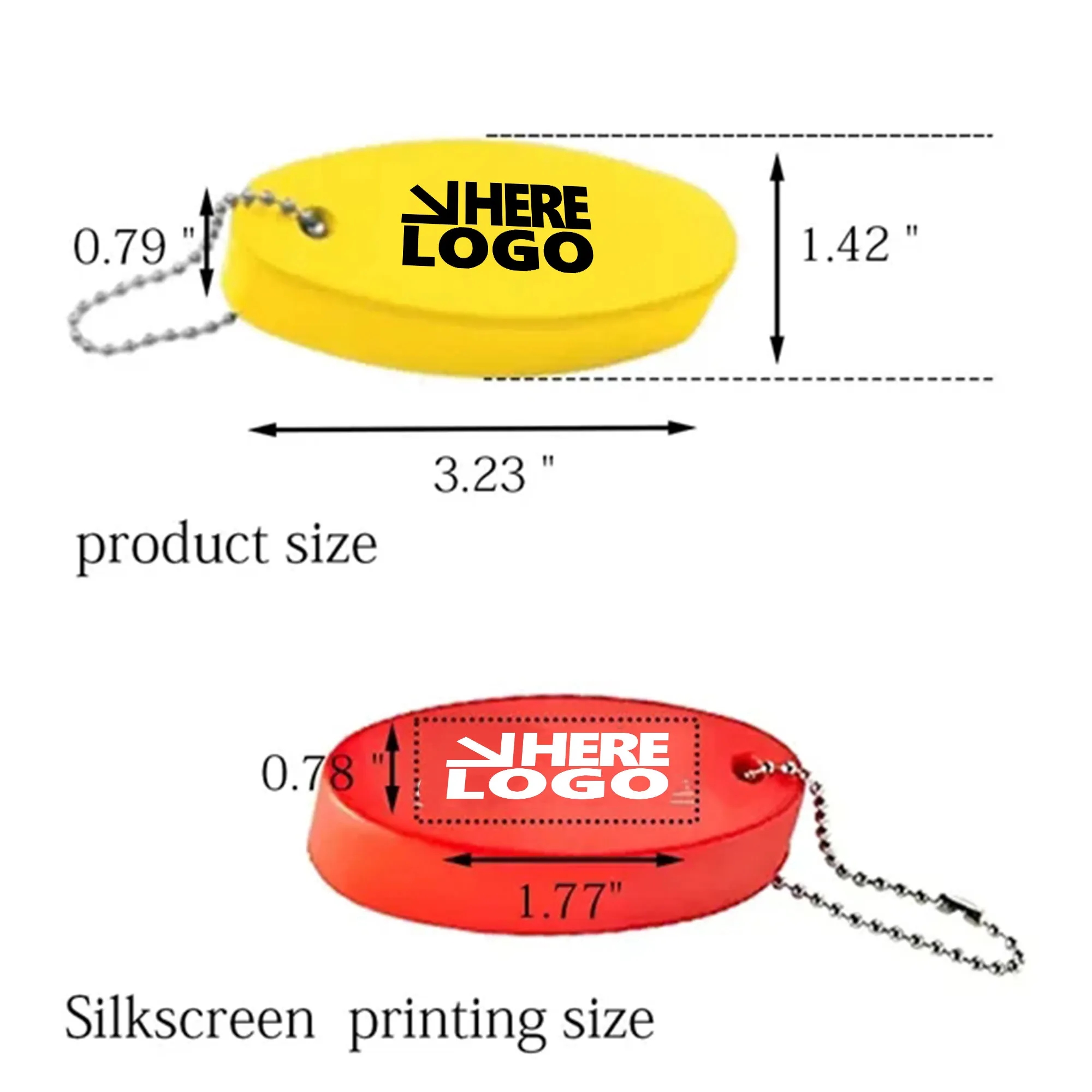MOQ 20 Boater Stress Relieving Keychain 7