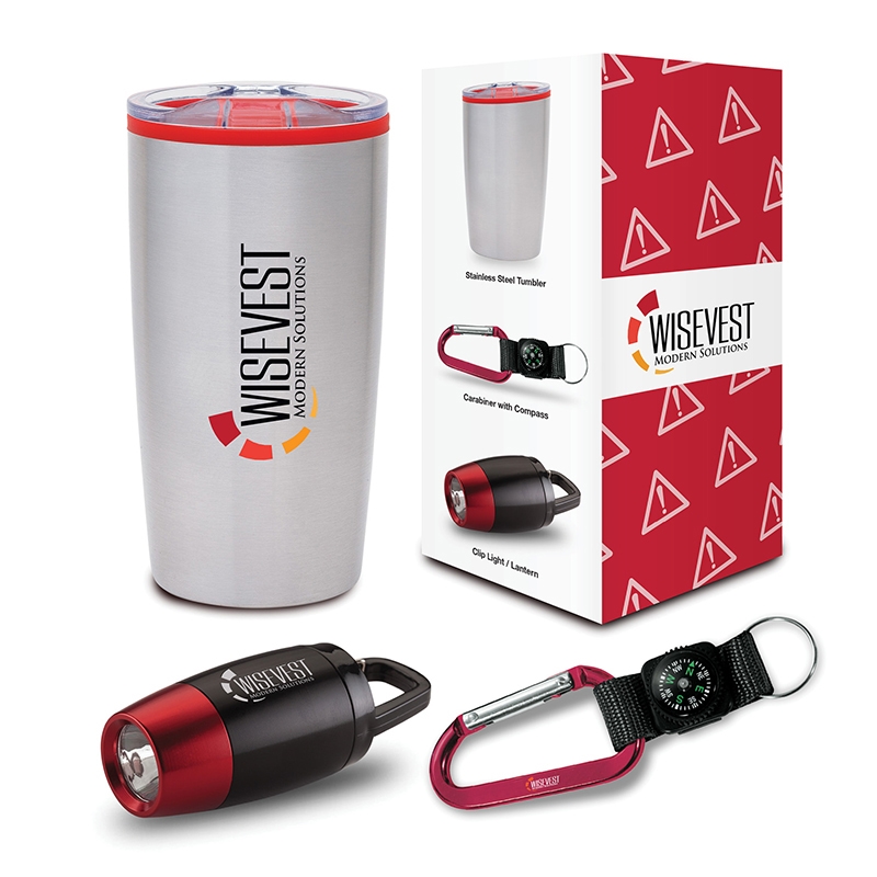 Victory 3Piece Safety Gift Set GS8037 Branding Ideas Swag