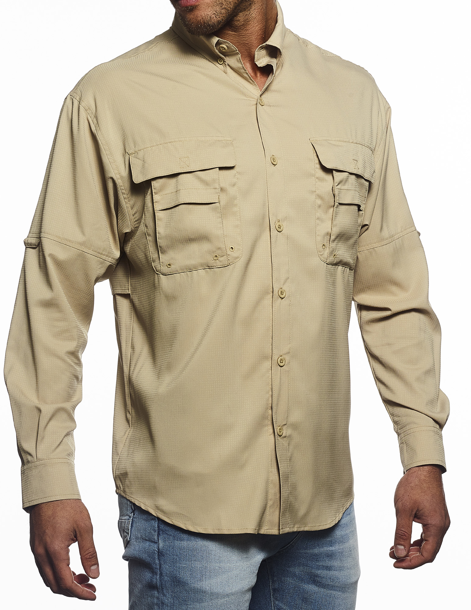 Men's Long Sleeve Fishing Shirt 17