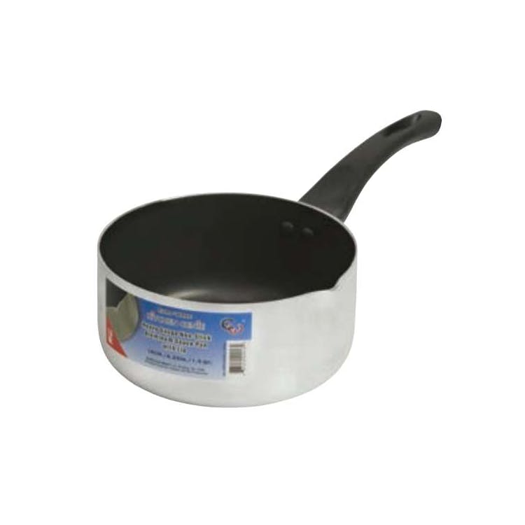 Aluminum Lip Saucepans - 1 Qt Silver 3