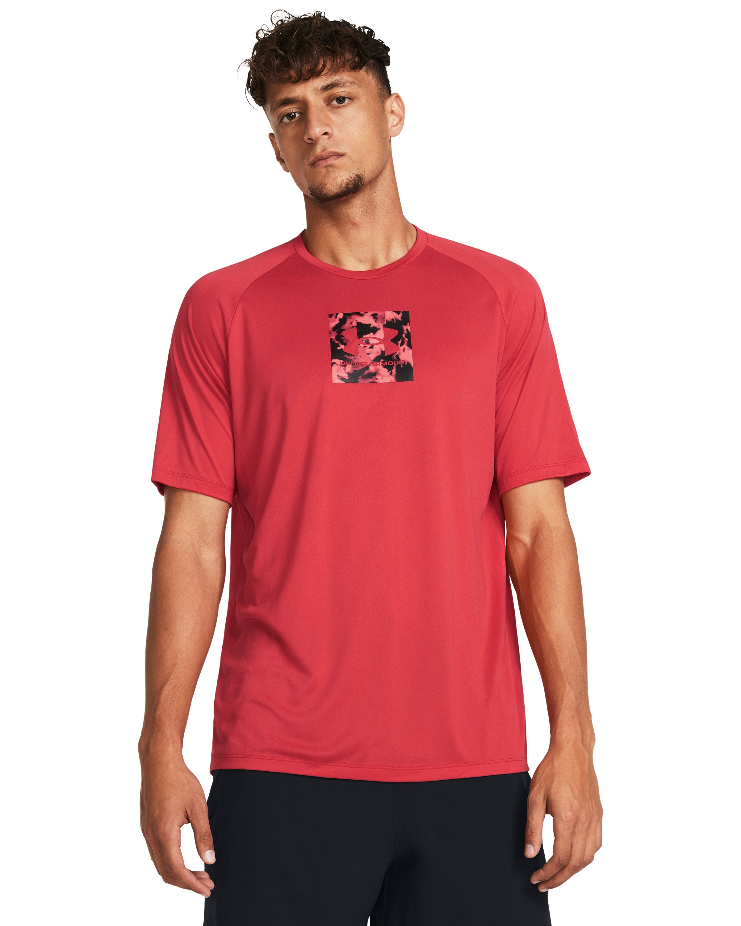 UA Tech Print Men's Short Sleeve 5