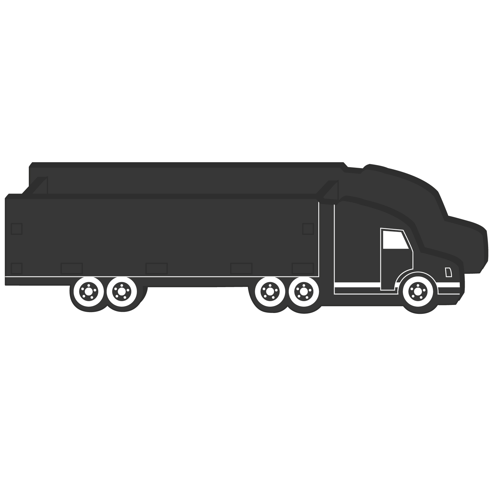 Semi Truck Desktop Caddy 32