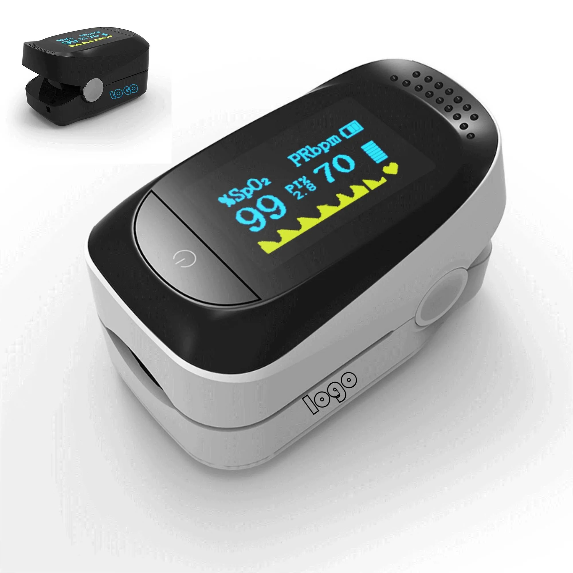 MOQ 30 Oximeter Blood Oxygen Saturation Monitor 8