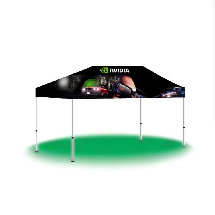 10' x 15' Custom Printed Pop Up CanopyFull Digital 10x15CPFD Logo