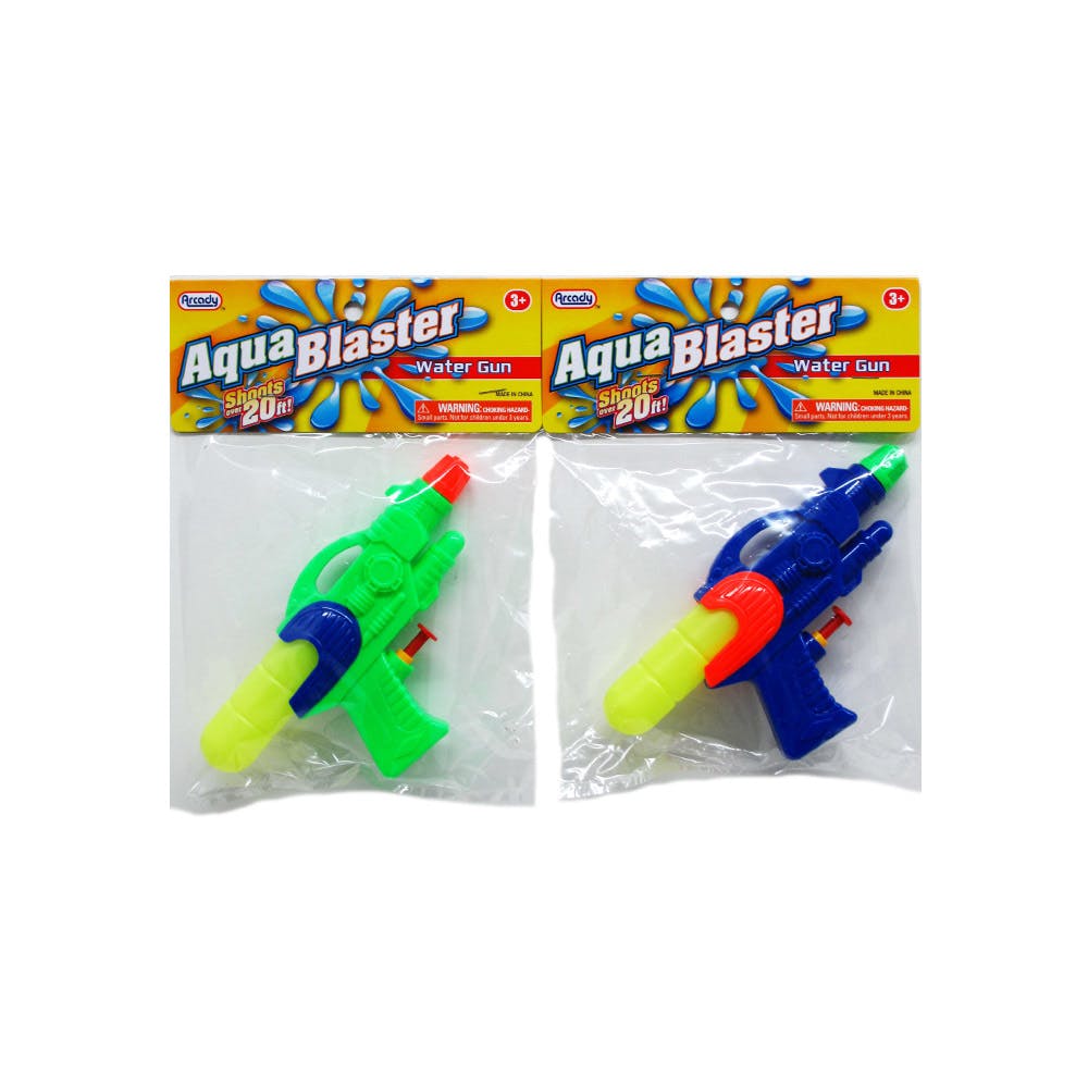 Aqua Blaster Water Blasters Assorted Colors 7" 3