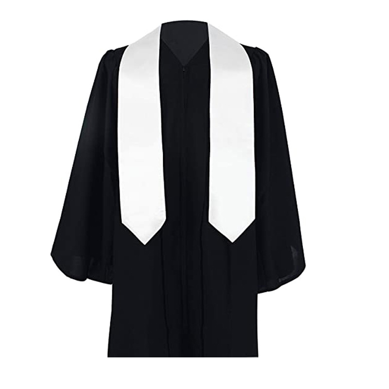University Unisex Plain Honor Ribbon Graduation Stole 10