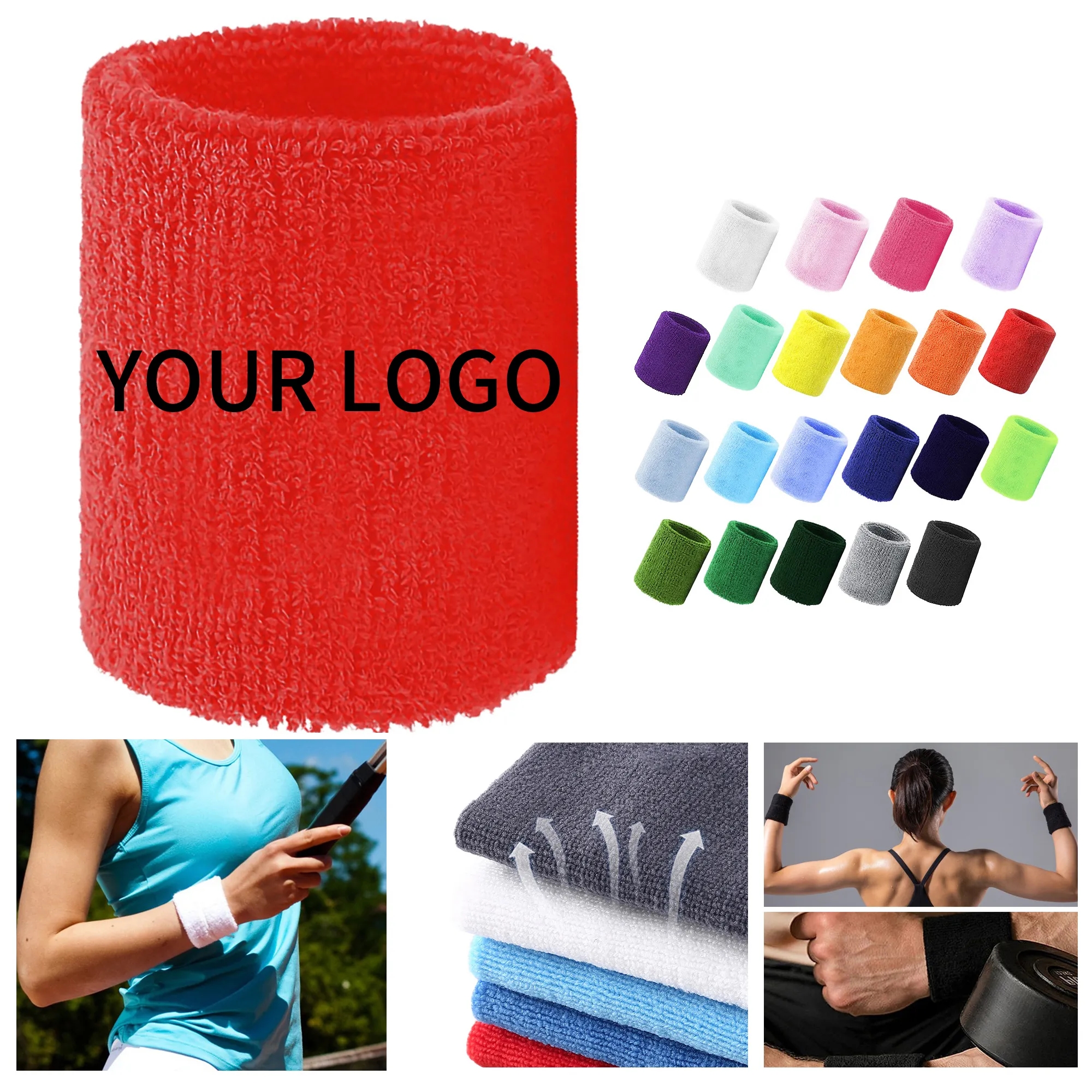 Polyester Sports Wrist Guard