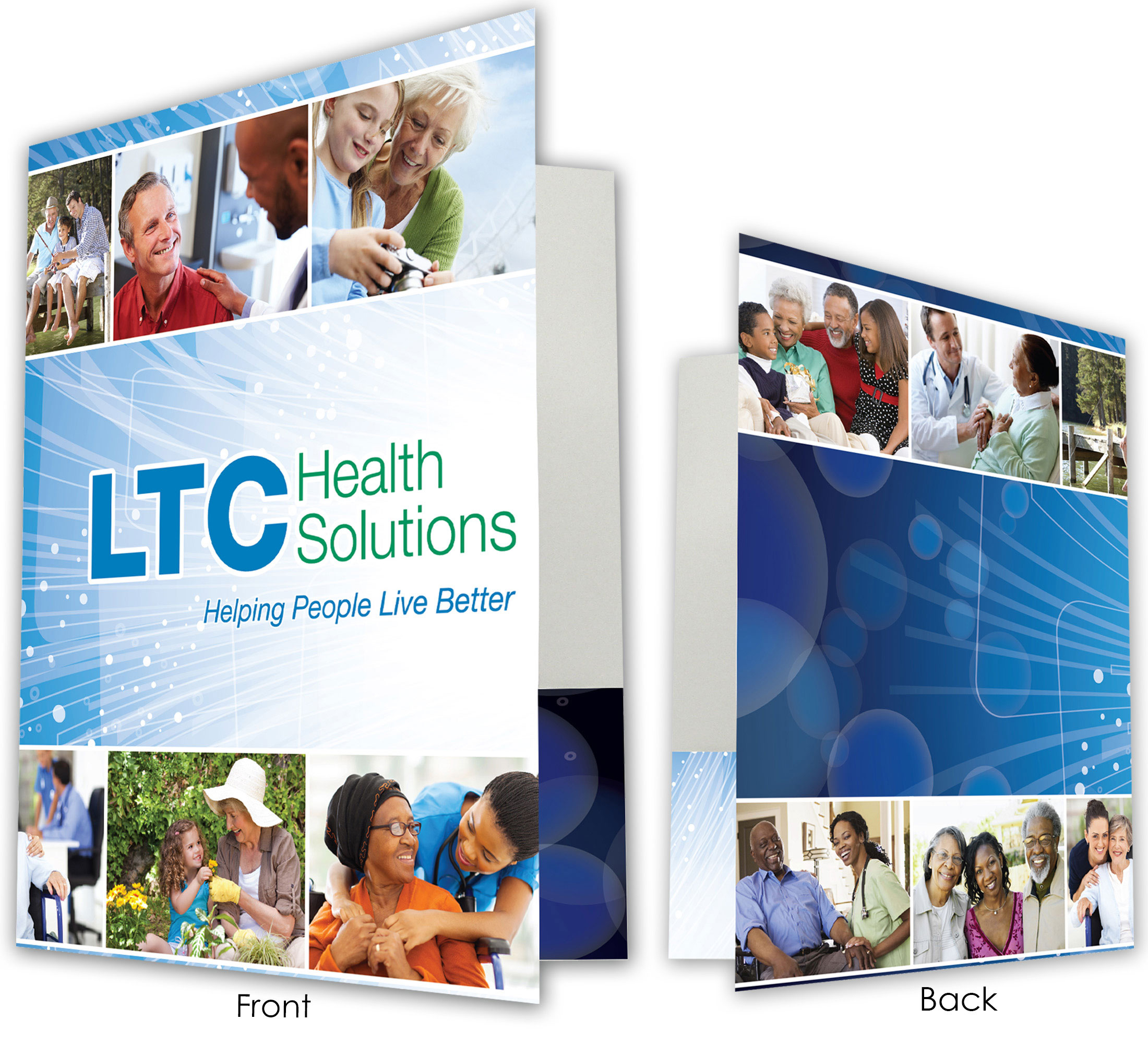 Pocket Folder **Price Includes Full Color Print, High Gloss Laminate Finish & Business Card Slots 5