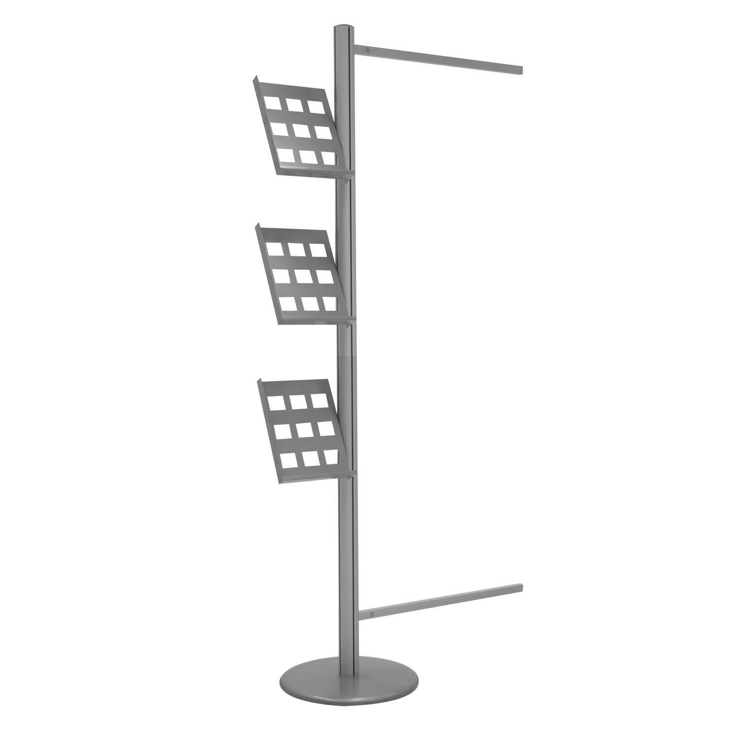 Flex Banner Display Single-Banner with Lit Racks Hardware