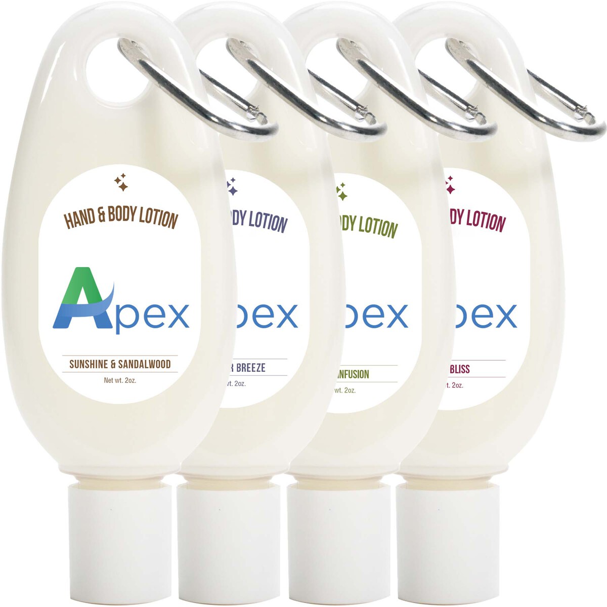 Quench Hand and Body Lotion 2 Ounce Tottle Bottle SPALOT2 Branding Ideas Swag Promotional