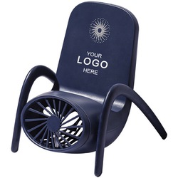 Mini USB Fan with Mobile Phone Holder 