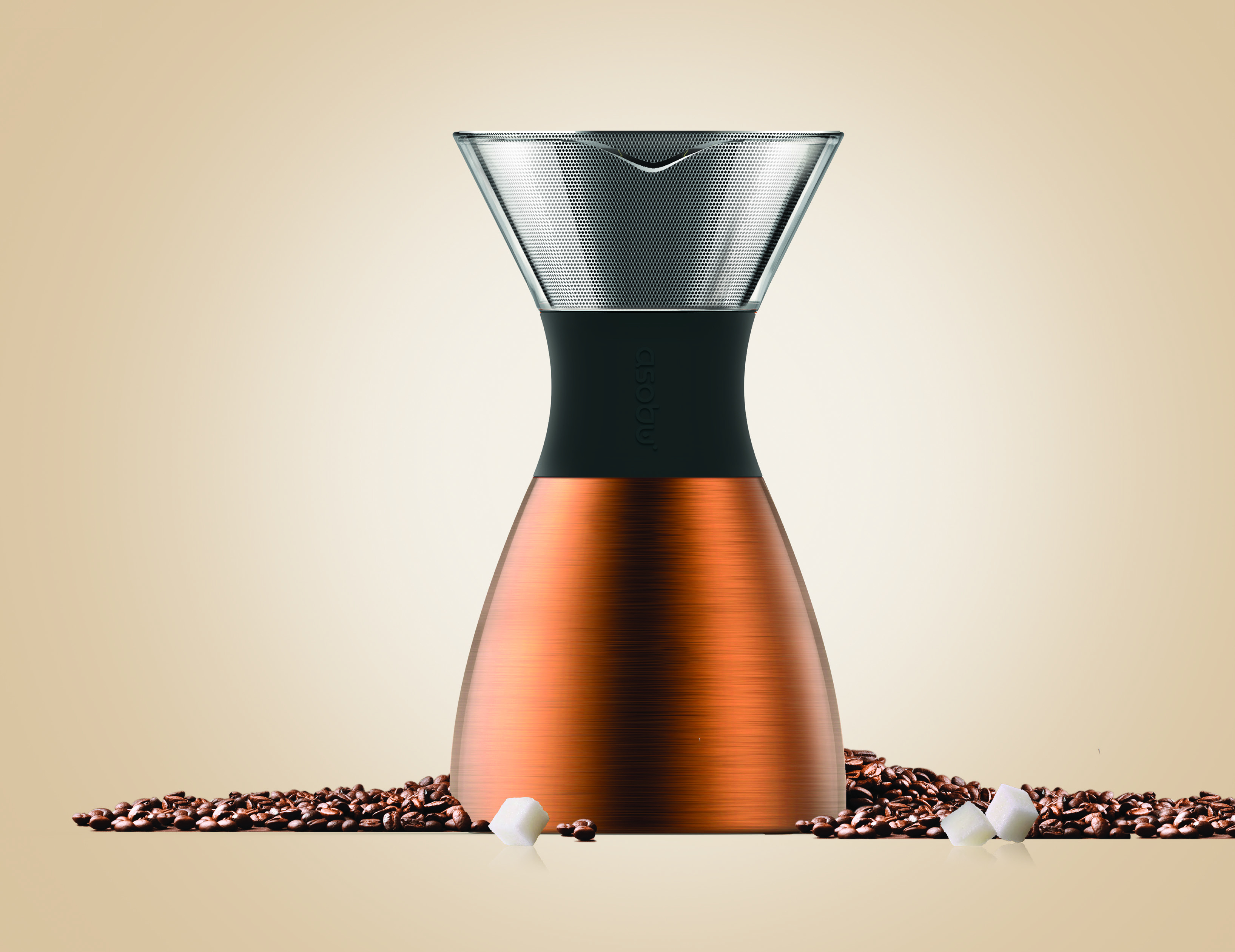 Asobu 40 Oz. Pourover Insulated Coffee Maker 66