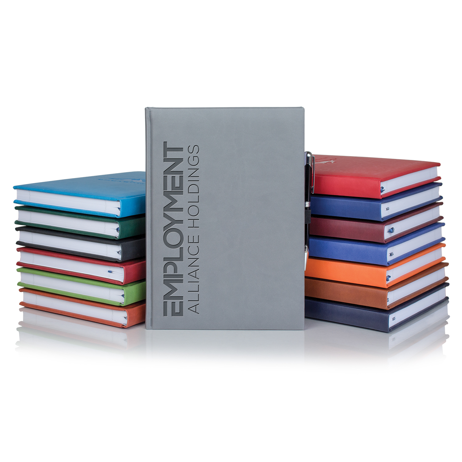 Castelli Tucson Grande Lined White Page Journal with Pen & Loop